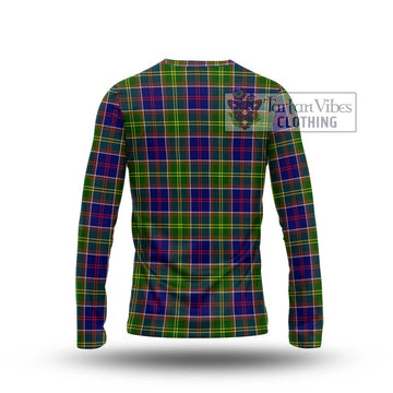 Whitefoord Tartan Long Sleeve T-Shirt with Family Crest DNA In Me Style - Tartan Vibes Clothing