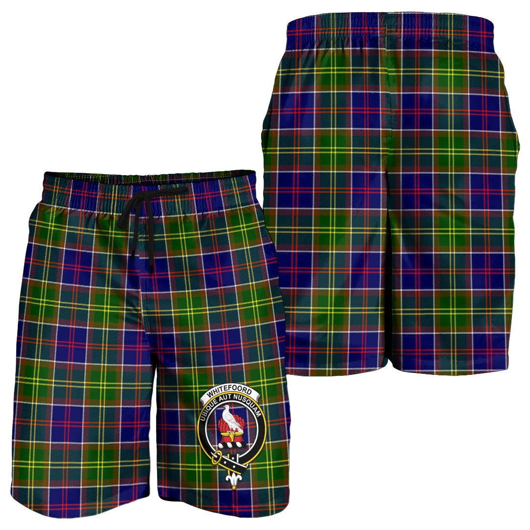 whitefoord-modern-tartan-mens-shorts-with-family-crest