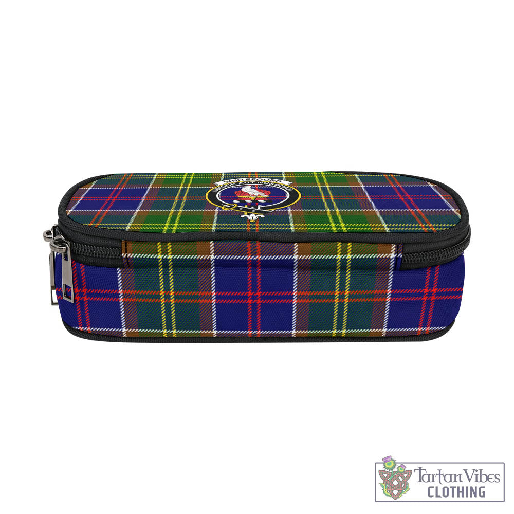 Whitefoord Tartan Pen and Pencil Case with Family Crest - Tartan Vibes Clothing