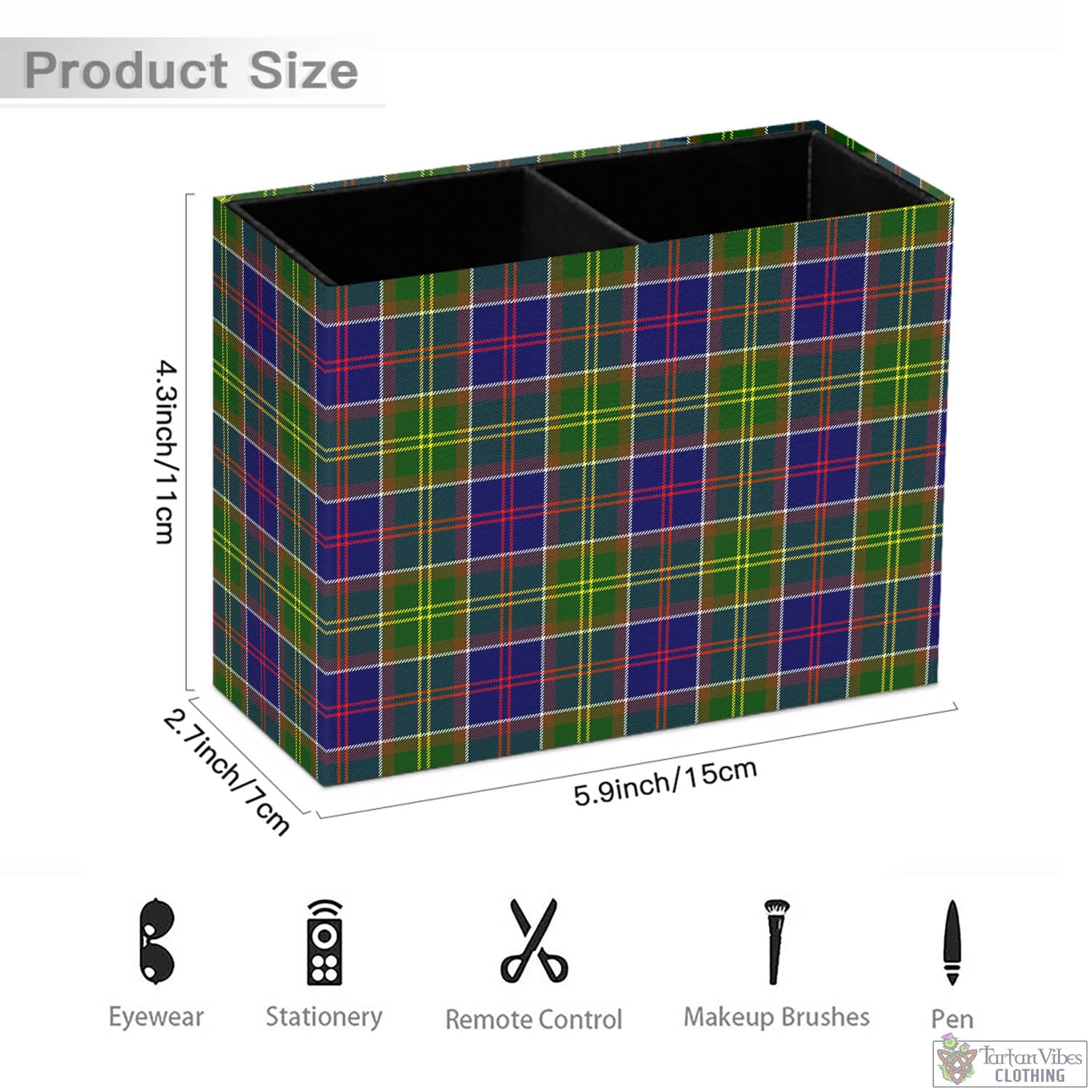 Whitefoord Tartan Pen Holder - Tartan Vibes Clothing