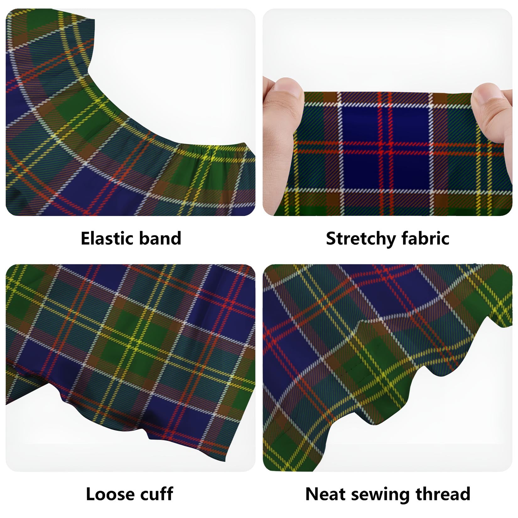 Whitefoord Tartan Off Shoulder Long Dress - Tartan Vibes Clothing
