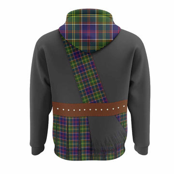 Whitefoord Tartan Crest Hoodie Kilt Costume Style