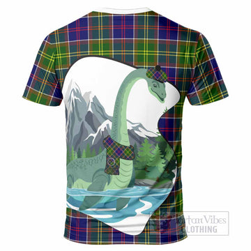 Whitefoord Tartan Family Crest T-Shirt Nessie Scottish Loch Ness Monster