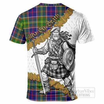 Whitefoord Tartan Family Crest T-Shirt Scottish Highland Warrior Celtic Alba Gu Brath
