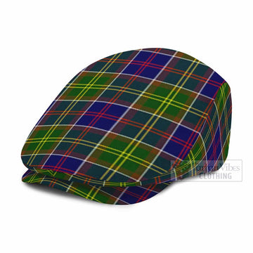 Whitefoord Tartan Jeff Cap, Tartan Flat Cap