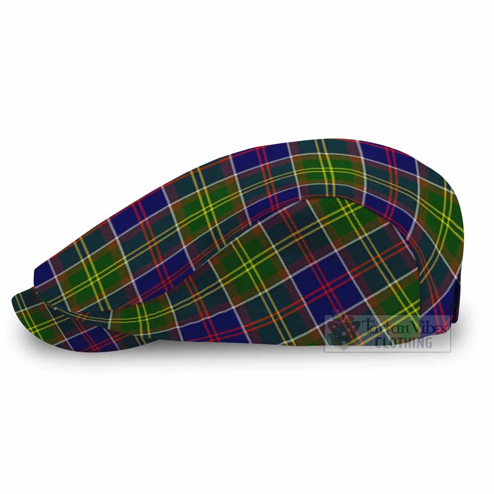 Whitefoord Tartan Jeff Cap, Tartan Flat Cap
