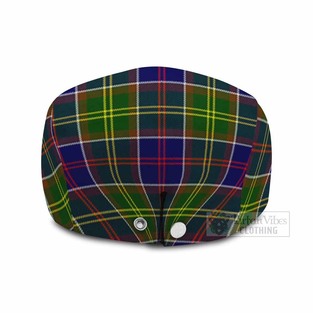 Whitefoord Tartan Jeff Cap, Tartan Flat Cap