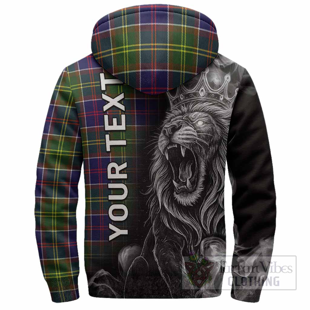 Whitefoord Tartan Sherpa Hoodie Roaring Lion Heritage