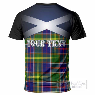 Whitefoord Tartan T-Shirt Alba Gu Brath Unicorn Crest