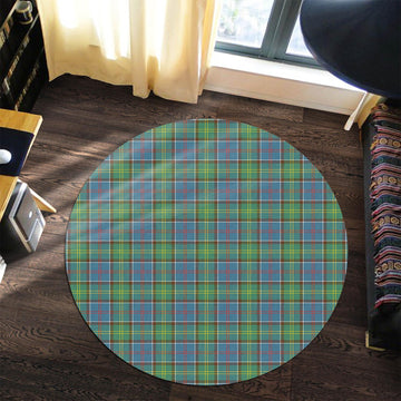 Whitelaw Tartan Round Rug Premium Round Rug - Tartan Vibes Clothing
