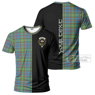 Whitelaw Tartan T-Shirt with Family Crest and Half Of Me Style Kid's Shirt - Tartan Vibes Clothing