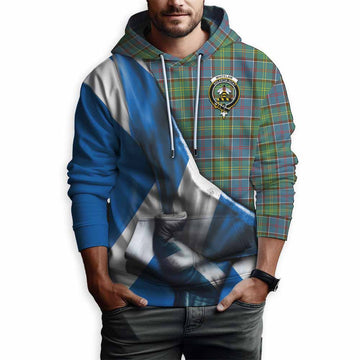 Whitelaw Tartan Hoodie with Family Crest Scotland Patriotic Style Pullover Hoodie - Tartan Vibes Clothing