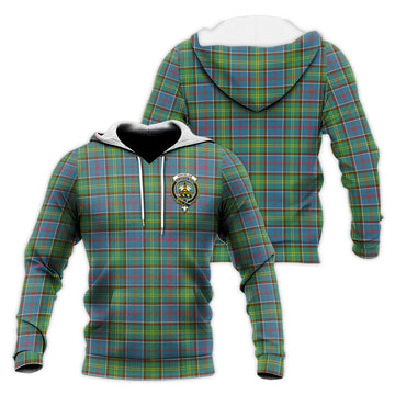 Whitelaw Tartan Knitted Hoodie with Family Crest Unisex Knitted Pullover Hoodie - Tartan Vibes Clothing