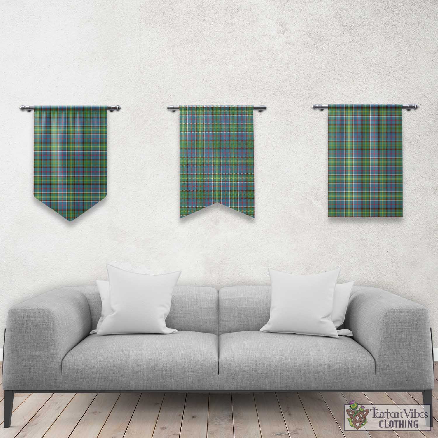 Whitelaw Tartan Gonfalon, Tartan Banner Rectangle - Tartan Vibes Clothing