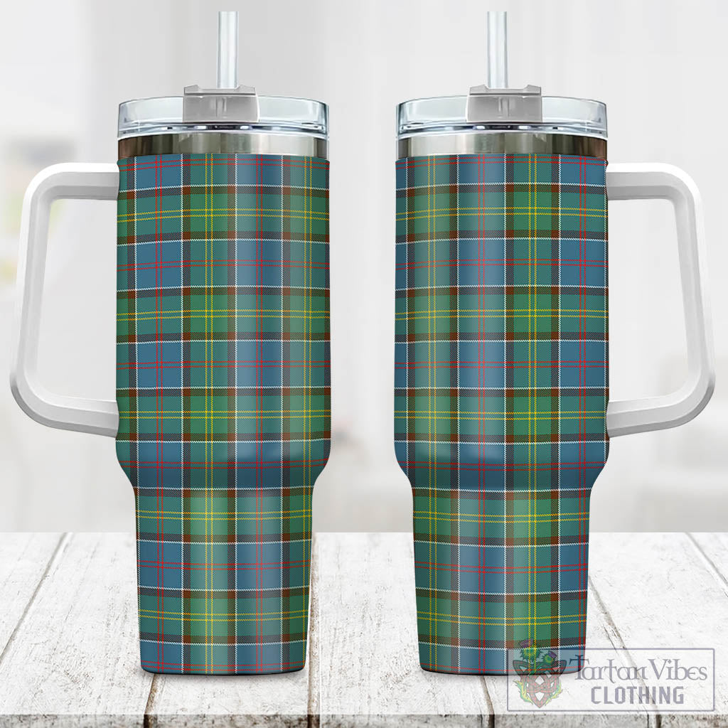 Whitelaw Tartan Tumbler with Handle One Size 40 OZ - Tartan Vibes Clothing