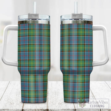 Whitelaw Tartan Tumbler with Handle One Size 40 OZ - Tartan Vibes Clothing