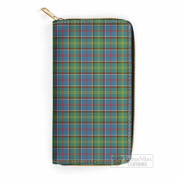 Whitelaw Tartan Women's Leather Wallet One Size 19.7*10.5*3.5 cm - Tartan Vibes Clothing