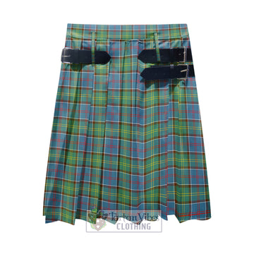 Whitelaw Tartan Men's Pleated Skirt - Fashion Casual Retro Scottish Kilt Style