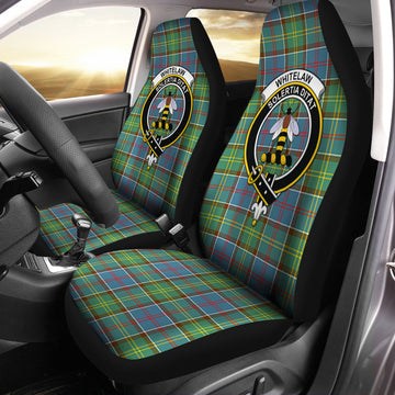 Whitelaw Tartan Car Seat Cover with Family Crest One Size - Tartan Vibes Clothing