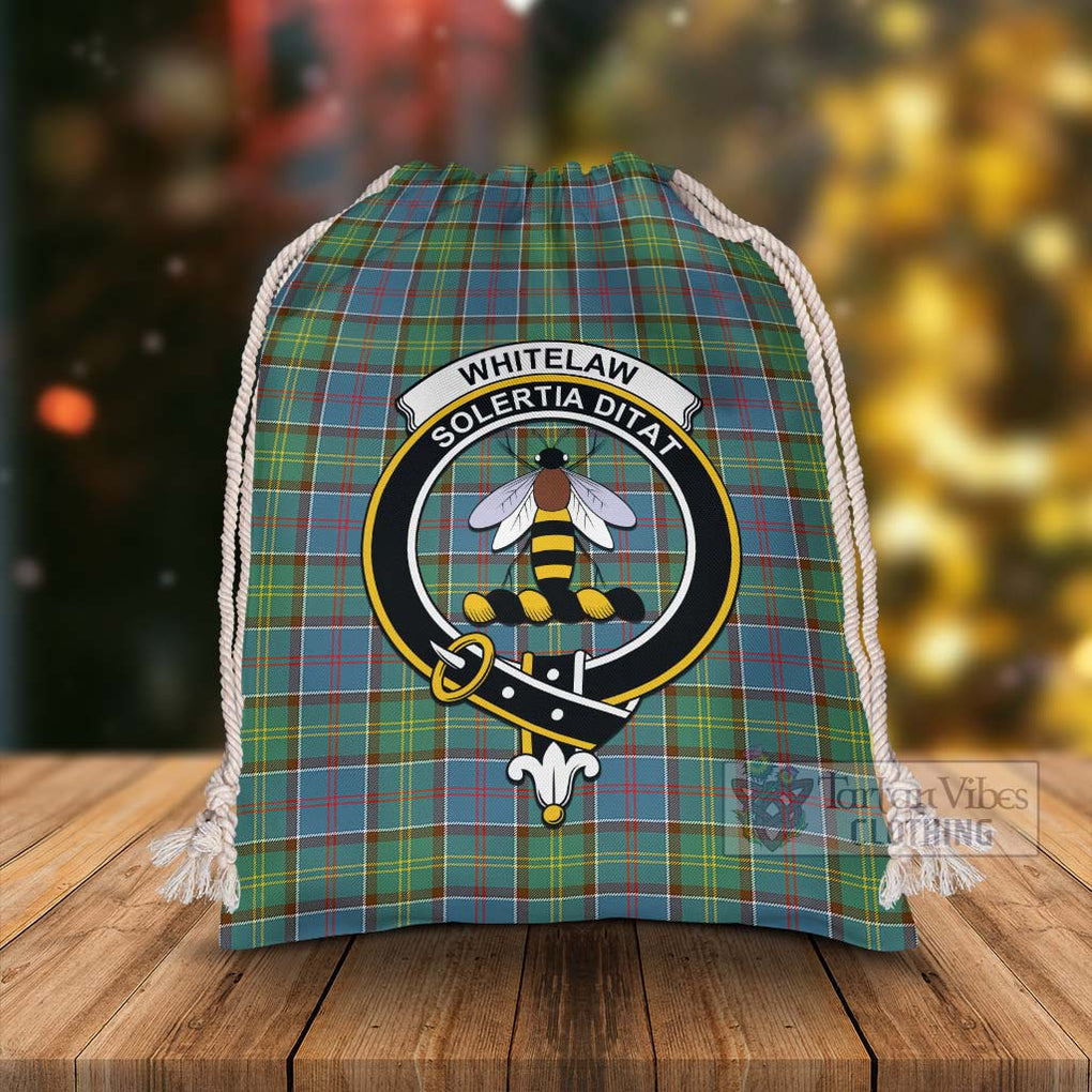Whitelaw Tartan Christmas Santa's Bag with Family Crest - Tartan Vibes Clothing