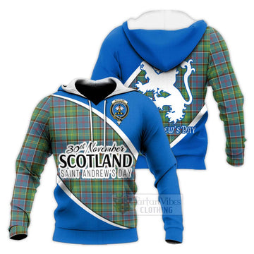 Whitelaw Family Crest Tartan Knitted Hoodie Celebrate Saint Andrew's Day in Style Unisex Knitted Pullover Hoodie - Tartan Vibes Clothing