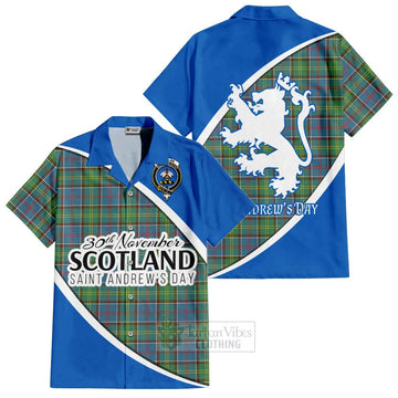 Whitelaw Family Crest Tartan Hawaiian Shirt Celebrate Saint Andrew's Day in Style Kid - Tartan Vibes Clothing