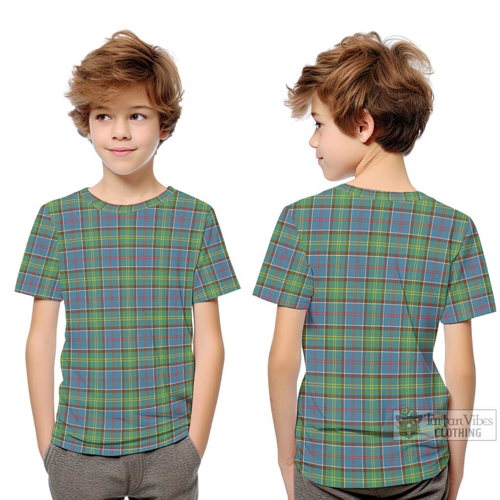 Whitelaw Tartan Kid T-Shirt Youth XL Size14 - Tartan Vibes Clothing