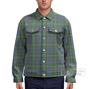 Whitelaw Tartan Unisex Lapel Cotton Jacket Unisex - Tartan Vibes Clothing