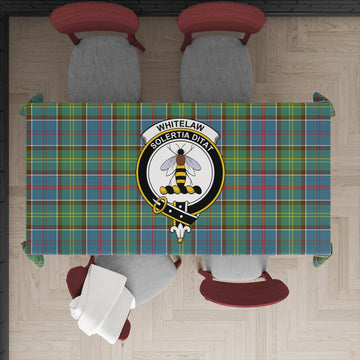 Whitelaw Tartan Tablecloth with Family Crest XL 57.1"x70.9"(145x180cm) - Tartan Vibes Clothing