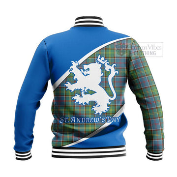 Whitelaw Family Crest Tartan Baseball Jacket Celebrate Saint Andrew's Day in Style - Tartan Vibes Clothing