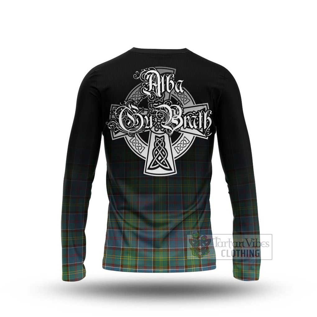Whitelaw Tartan Long Sleeve T-Shirt Featuring Alba Gu Brath Family Crest Celtic Inspired - Tartan Vibes Clothing