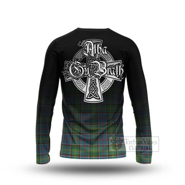 Whitelaw Tartan Long Sleeve T-Shirt Featuring Alba Gu Brath Family Crest Celtic Inspired - Tartan Vibes Clothing