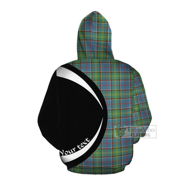 Whitelaw Tartan Cotton Hoodie with Family Crest Circle Style Pullover Hoodie - Tartan Vibes Clothing