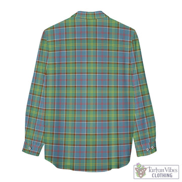 Whitelaw Tartan Women's Casual Shirt with Family Crest - Tartan Vibes Clothing