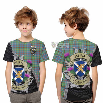 Whitelaw Tartan Family Crest Kid T-Shirt Lion Rampant Royal Thistle Shield Celtic Inspired - Tartan Vibes Clothing