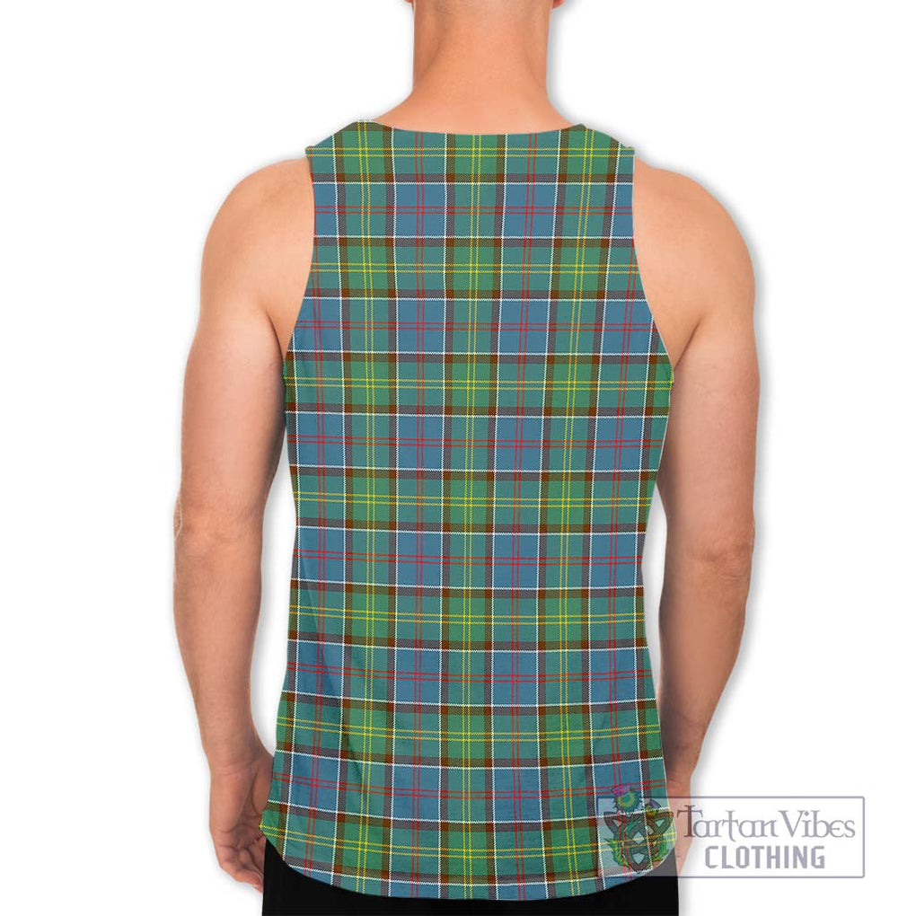 Whitelaw Tartan Men's Tank Top with Family Crest DNA In Me Style - Tartan Vibes Clothing