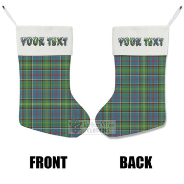 Whitelaw Tartan Christmas Stocking with Personalized Text - Tartan Vibes Clothing