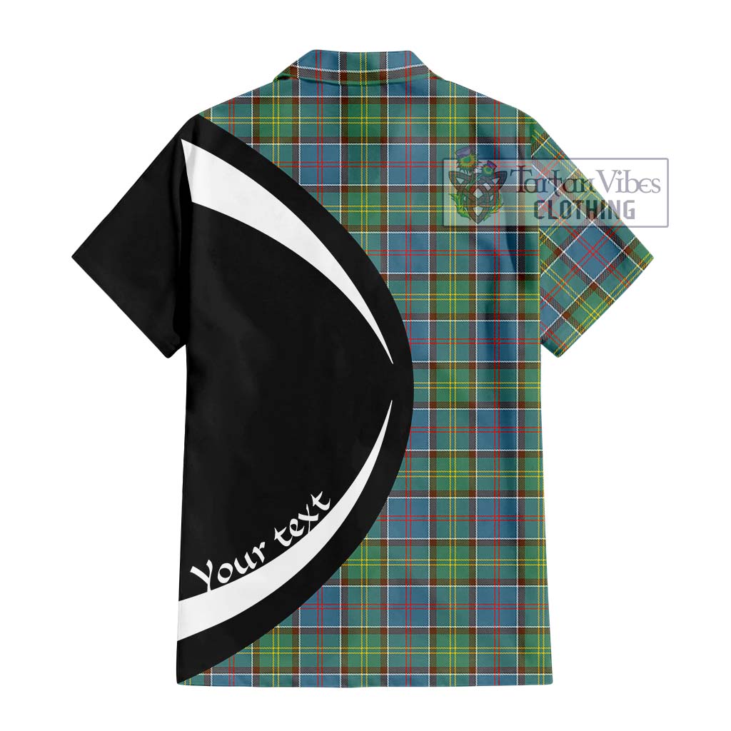 Whitelaw Tartan Hawaiian Shirt with Family Crest Circle Style - Tartan Vibes Clothing