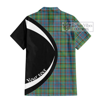 Whitelaw Tartan Hawaiian Shirt with Family Crest Circle Style - Tartan Vibes Clothing