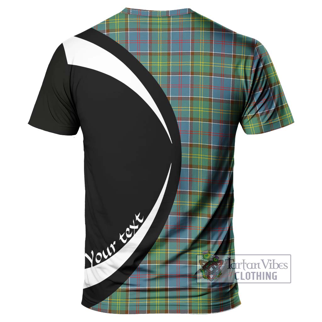 Whitelaw Tartan T-Shirt with Family Crest Circle Style - Tartan Vibes Clothing