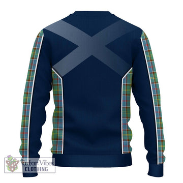 Whitelaw Tartan Ugly Sweater with Family Crest and Lion Rampant Vibes Sport Style - Tartan Vibes Clothing