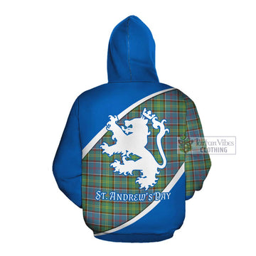 Whitelaw Family Crest Tartan Cotton Hoodie Celebrate Saint Andrew's Day in Style Pullover Hoodie - Tartan Vibes Clothing