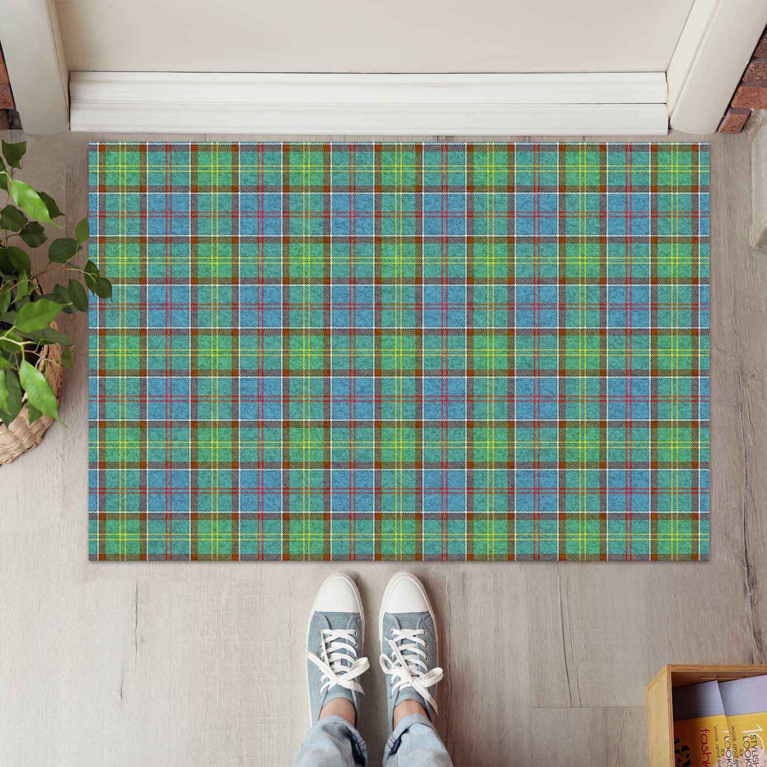 Whitelaw Tartan Rubber Doormat - Tartan Vibes Clothing