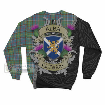 Whitelaw Tartan Family Crest Sweatshirt Lion Rampant Royal Thistle Shield Celtic Inspired - Tartan Vibes Clothing