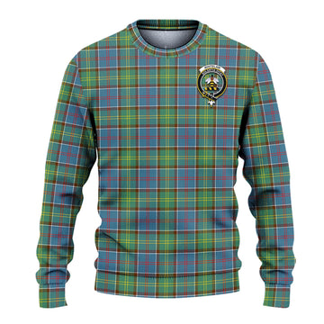 Whitelaw Tartan Ugly Sweater with Family Crest - Tartan Vibes Clothing