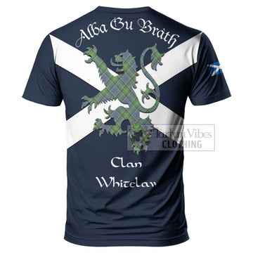 Whitelaw Tartan Lion Rampant T-Shirt Proudly Display Your Heritage with Alba Gu Brath and Clan Name - Tartan Vibes Clothing