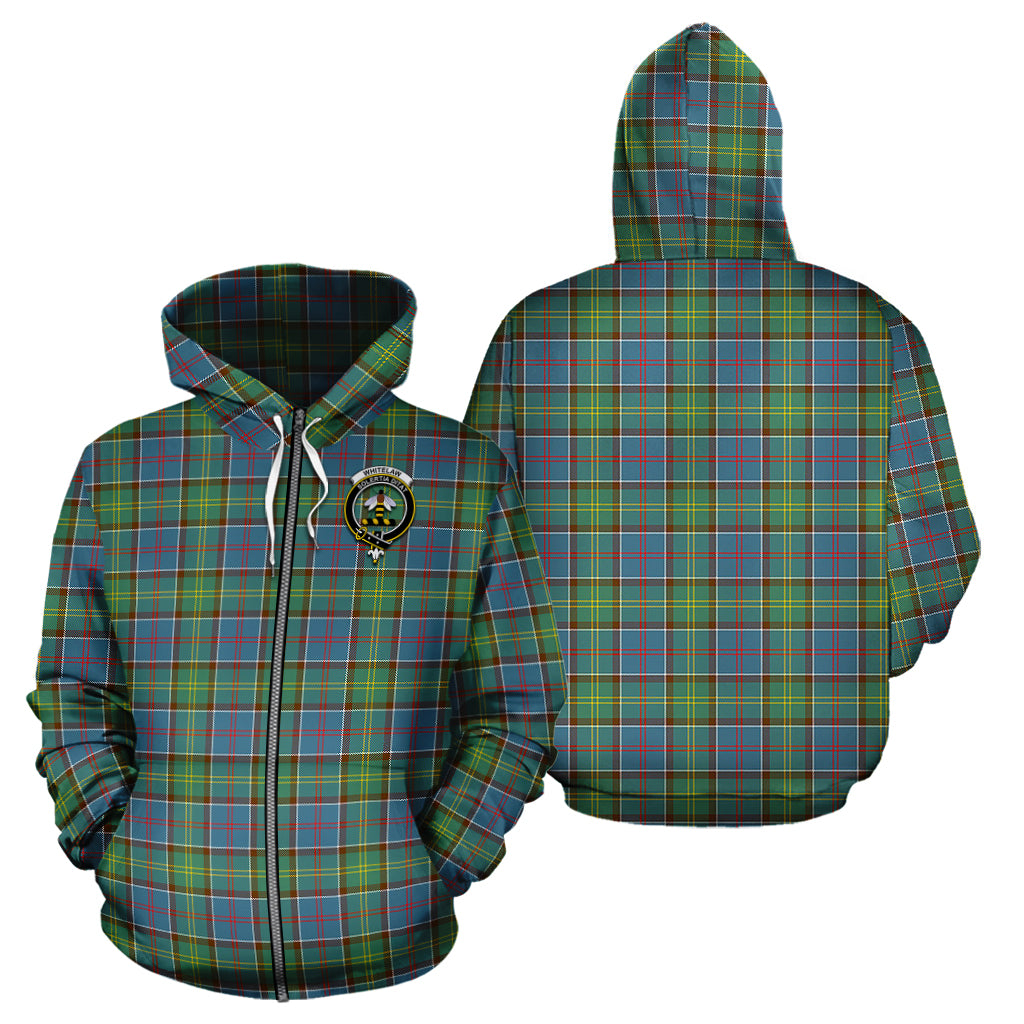 Whitelaw Tartan Hoodie with Family Crest - Tartan Vibes Clothing