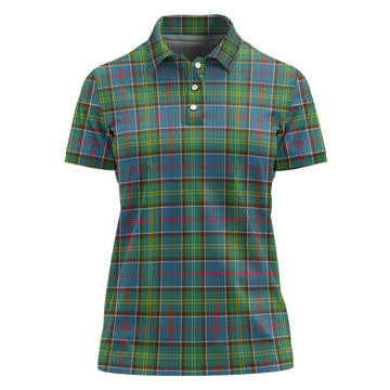 Whitelaw Tartan Polo Shirt For Women - Tartan Vibes Clothing