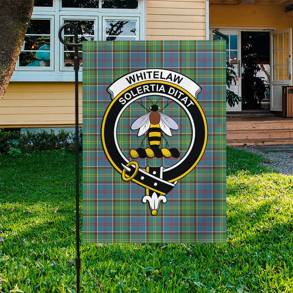 Whitelaw Tartan Flag with Family Crest - Tartan Vibes Clothing
