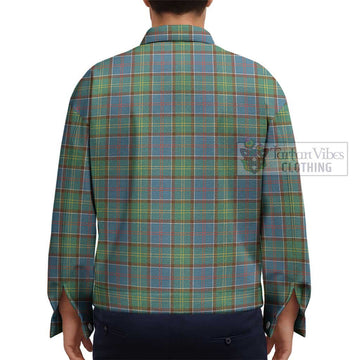 Whitelaw Tartan Unisex Lapel Cotton Jacket - Tartan Vibes Clothing